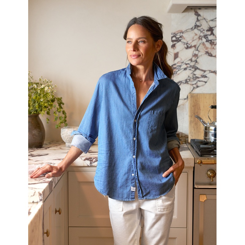 Denim Shirt Eileen Famous De Vintage-Stonewashed