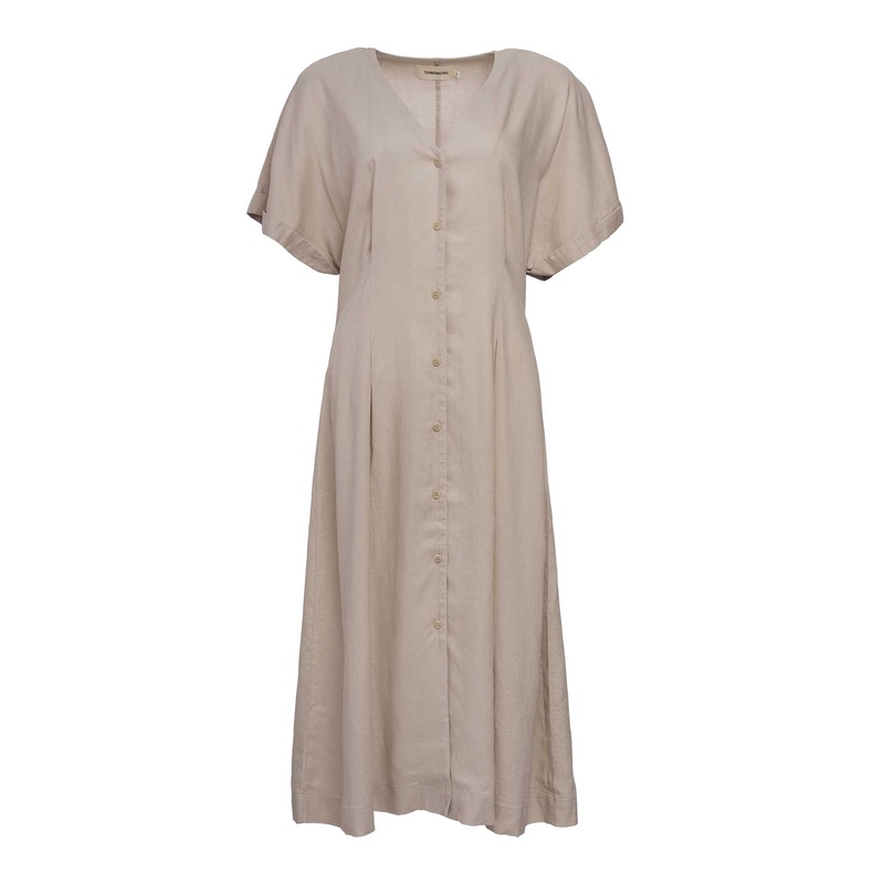 Dress Laura Oatmeal-Ecru