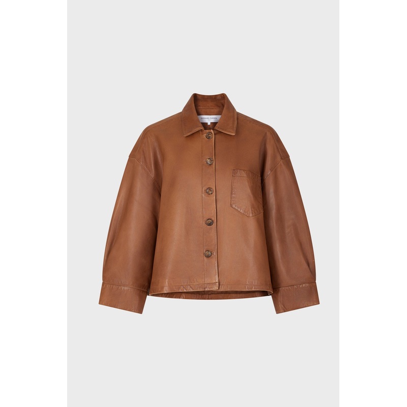 Leather Garment Jocya Dzy08z005 Brown
