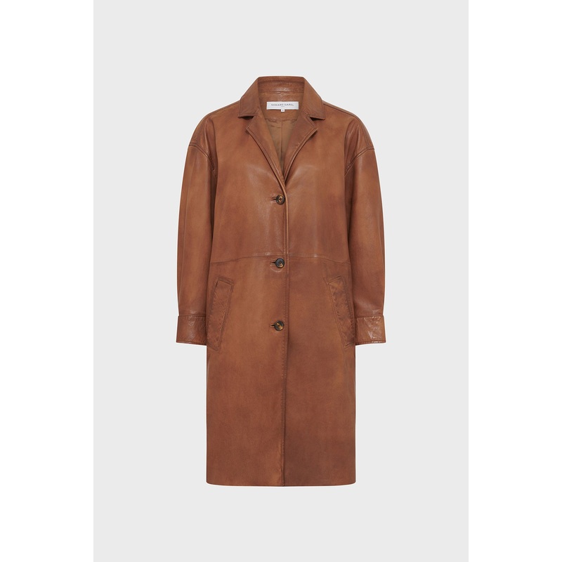 Leather Garment Rosabelle Dby23b010 Brown