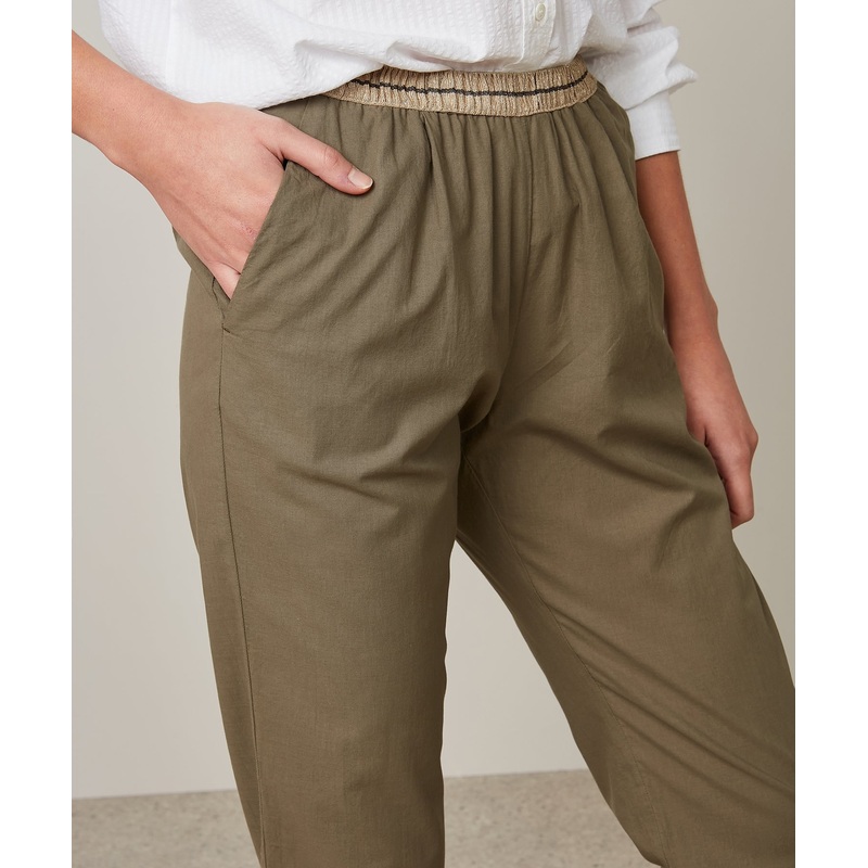 Pants Pove Cotton 35-Army