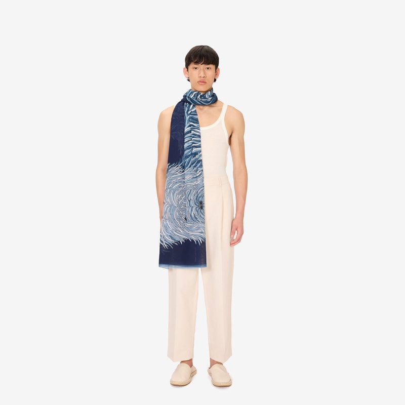 Scarf Et211fr24 Navy