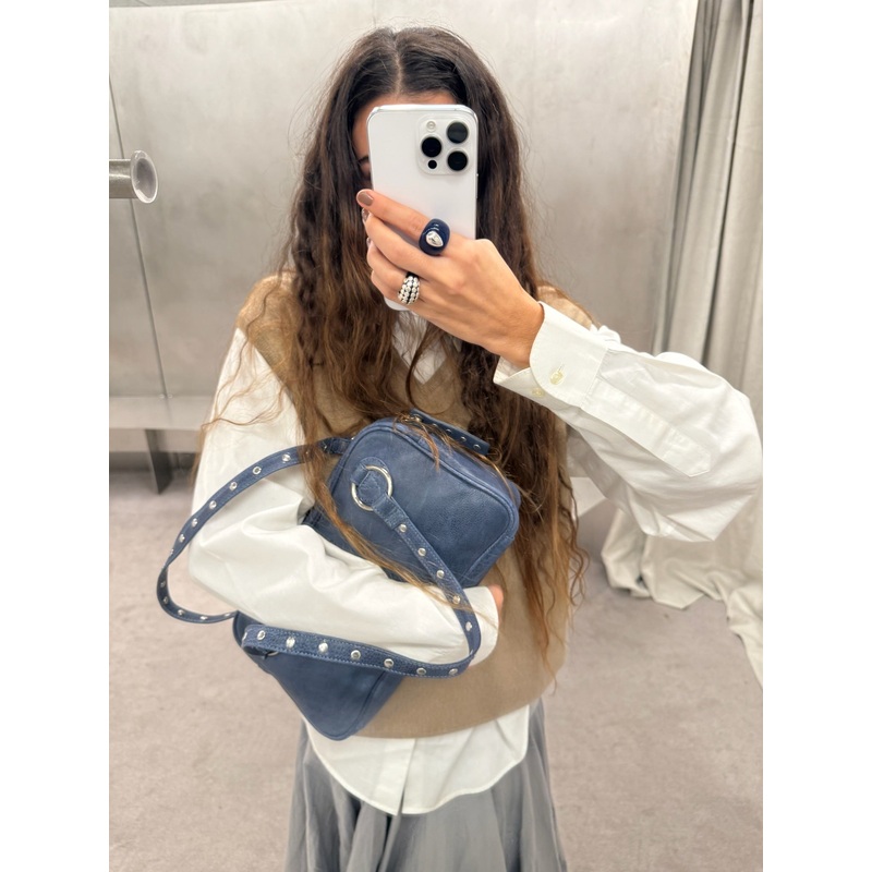 Shoulder Bag Vito Blue