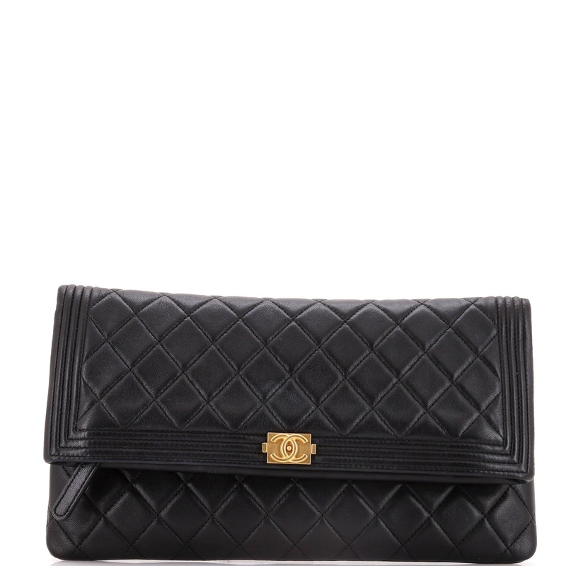 Boy Beauty CC Clutch Quilted Lambskin
