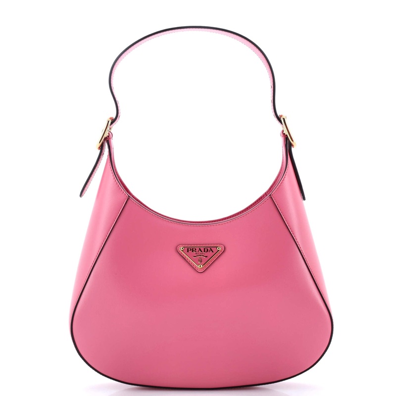 Cleo Shoulder Bag Box Calf Medium