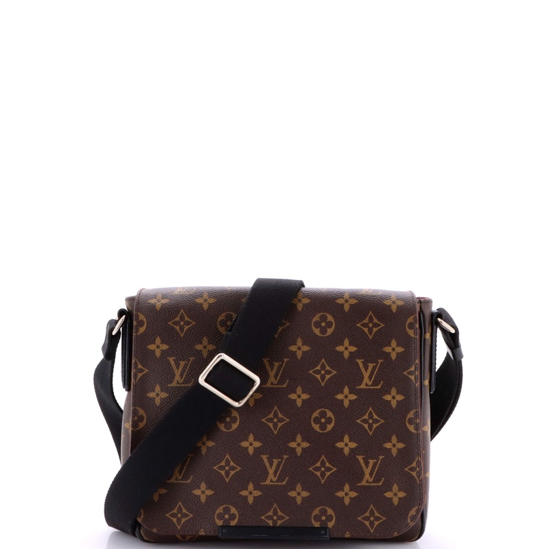 District Messenger Bag Macassar Monogram Canvas PM