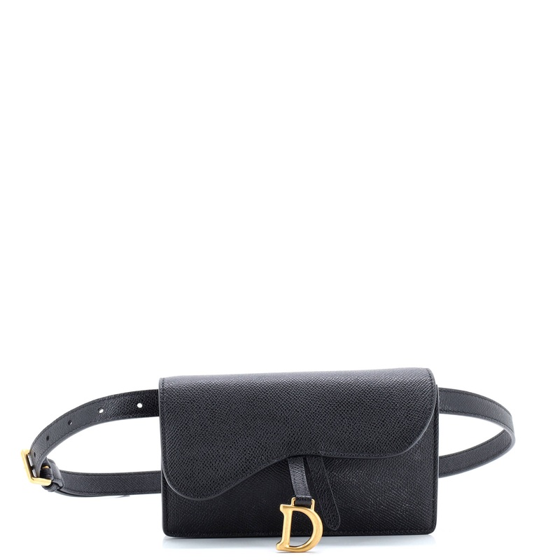 Saddle Rectangular Belt Bag Leather