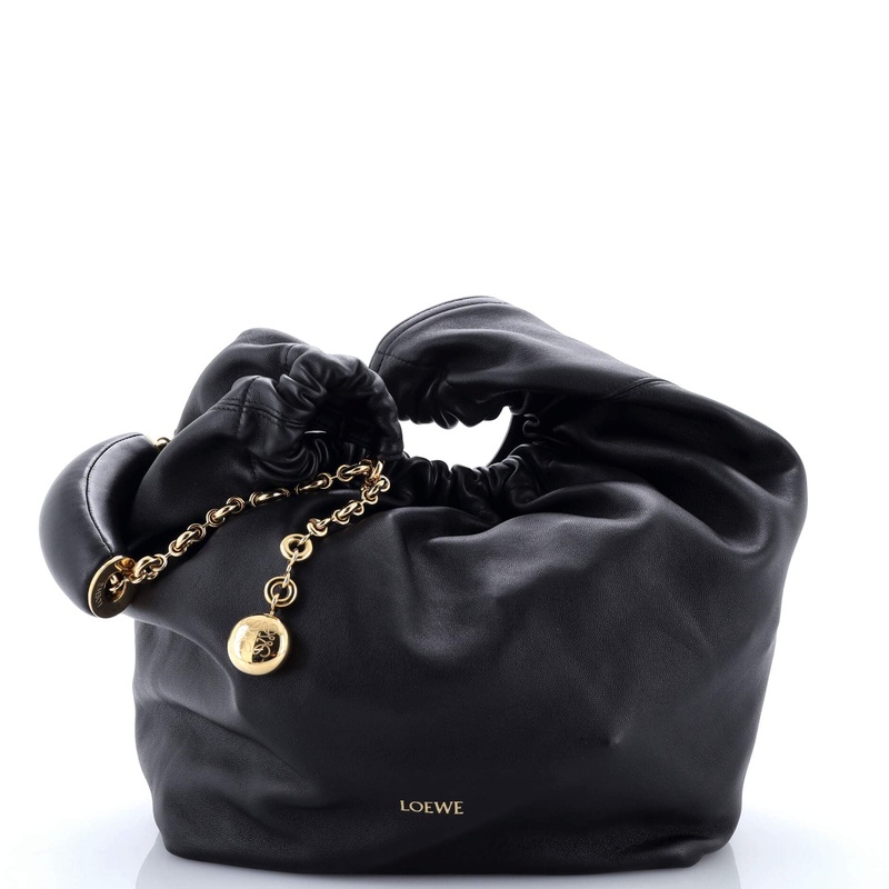 Squeeze Hobo Bag Leather Medium