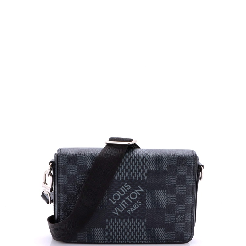 Studio Messenger Bag Limited Edition Damier Graphite 3D