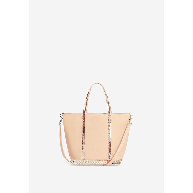 Tote Bag Canvas Cabas S Ve01-v40435 Cream