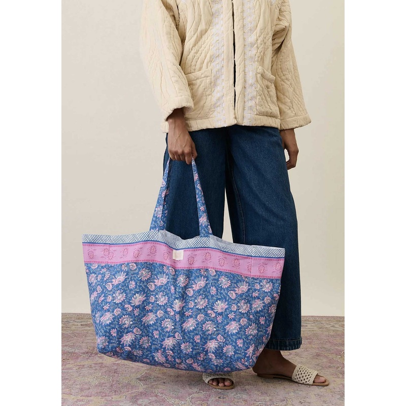 Tote Bag T0201 Beverly Blue-Capri-Cove
