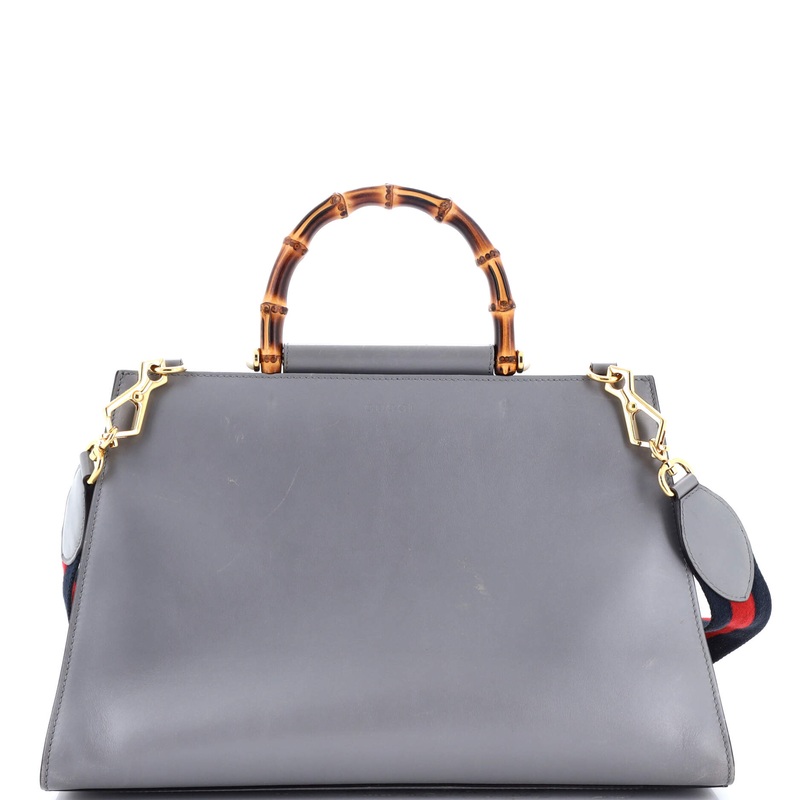 Nymphaea Top Handle Bag Leather Medium