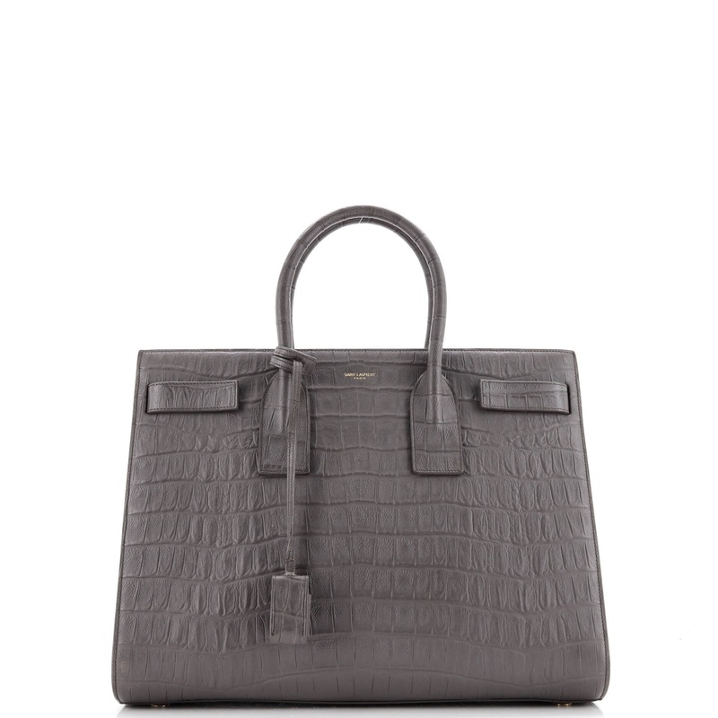 Sac de Jour NM Bag Crocodile Embossed Leather Medium