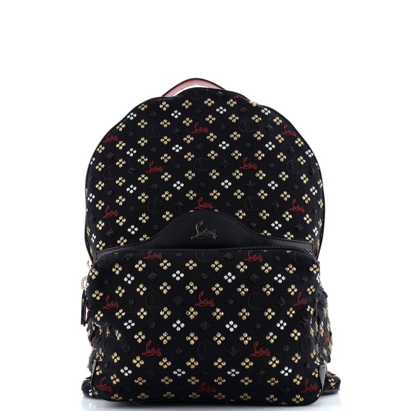 Backloubi Backpack Embroidered Canvas Medium