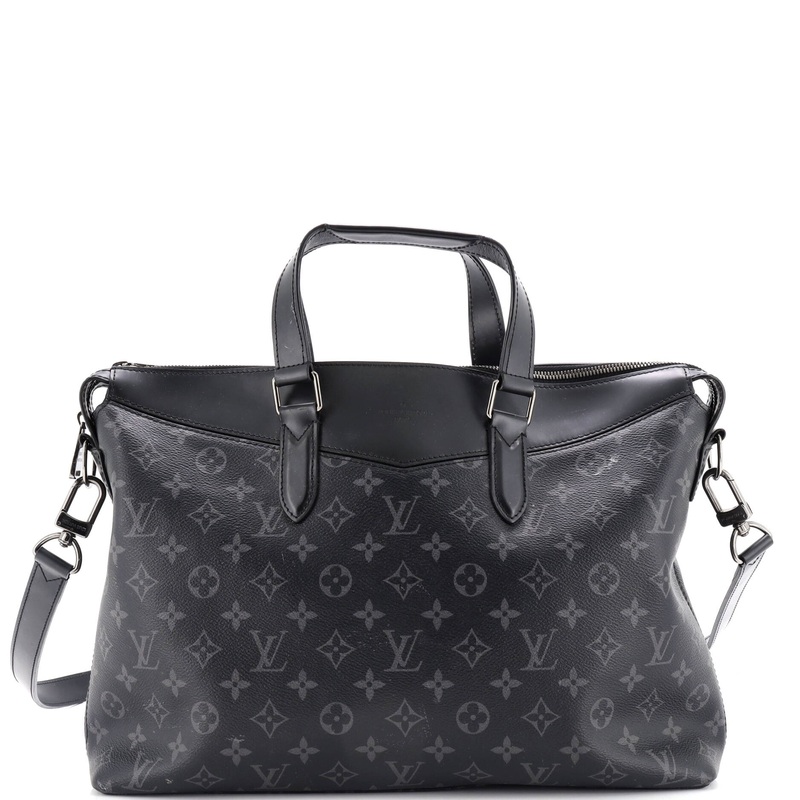 Explorer Briefcase Monogram Eclipse Canvas