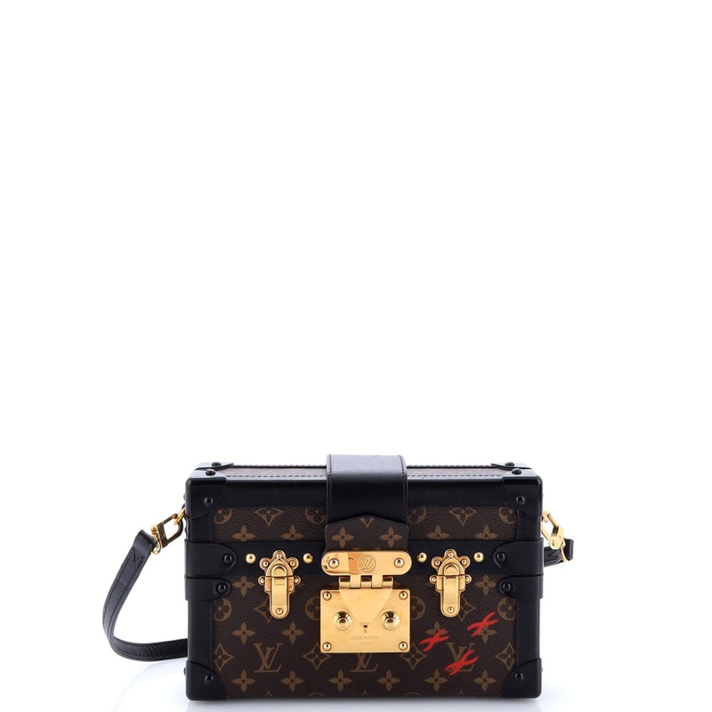 Petite Malle Handbag Monogram Canvas