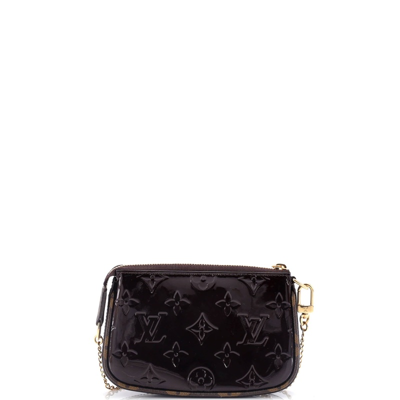 Pochette Accessoires Monogram Vernis with Monogram Canvas Mini