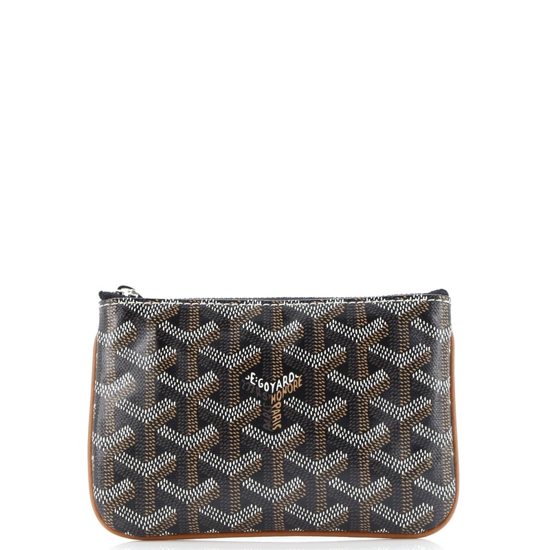 Senat Zip Pouch Coated Canvas Mini