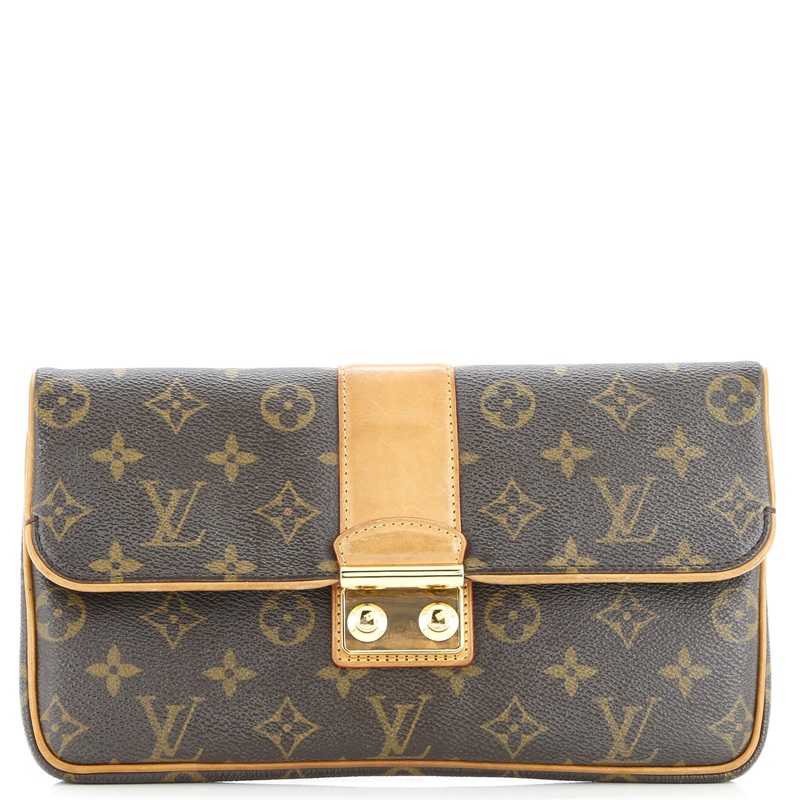 Sofia Coppola Slim Clutch Monogram Canvas