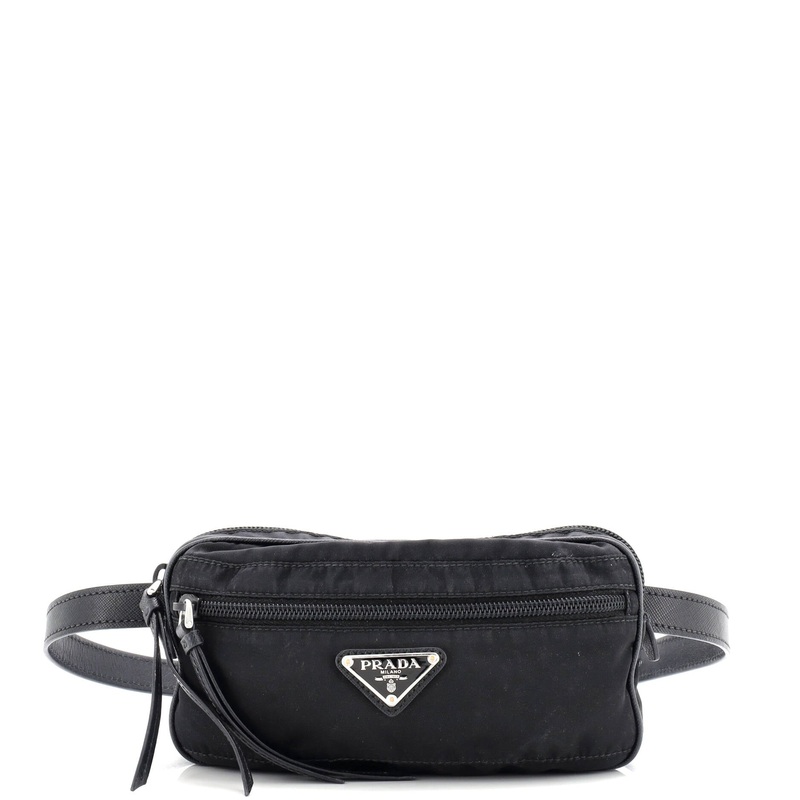 Zip Waist Bag Tessuto Small