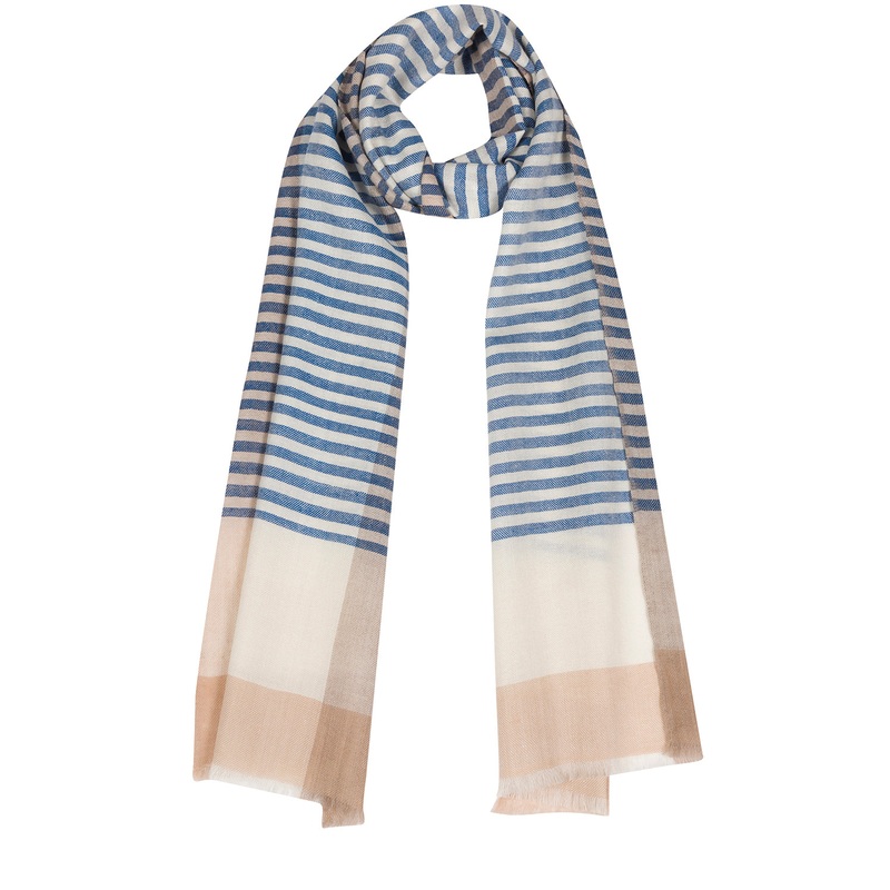 'Accent' Cashmere & Merino Wool Scarf