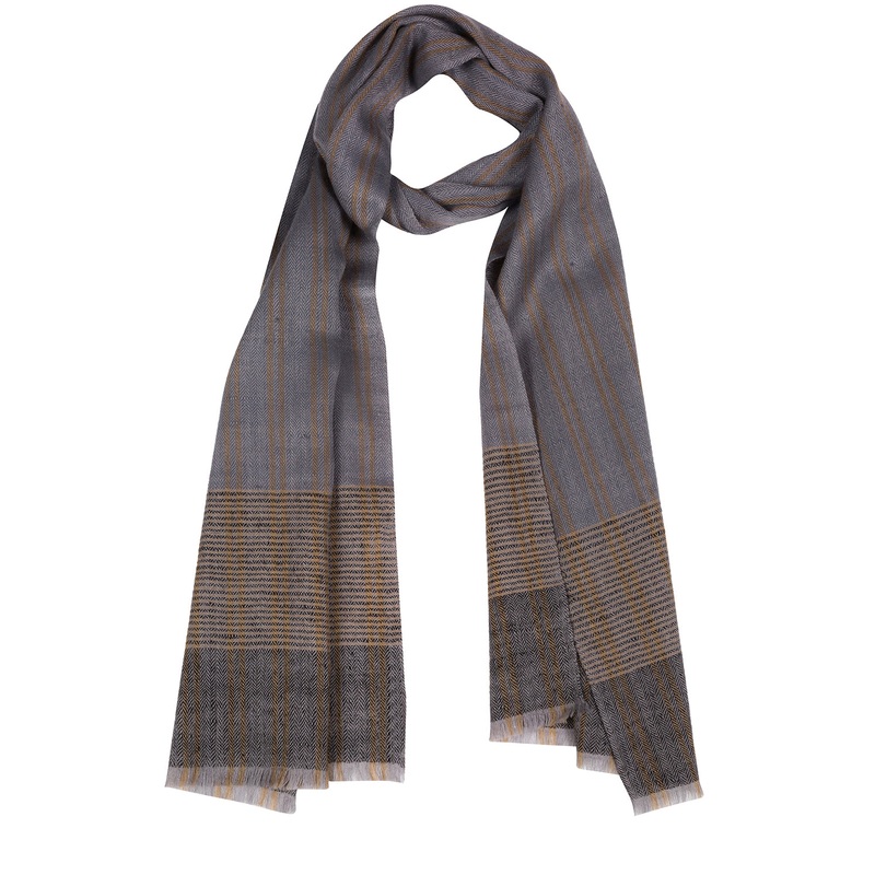 'Aspect' Cashmere & Merino Wool Scarf
