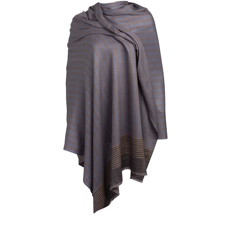 'Aspect' Cashmere & Merino Wool Throw