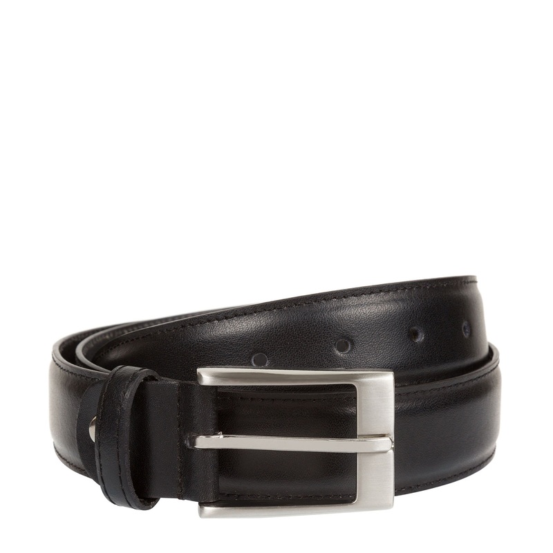 Black Pure Luxuries Leather Men's Belt