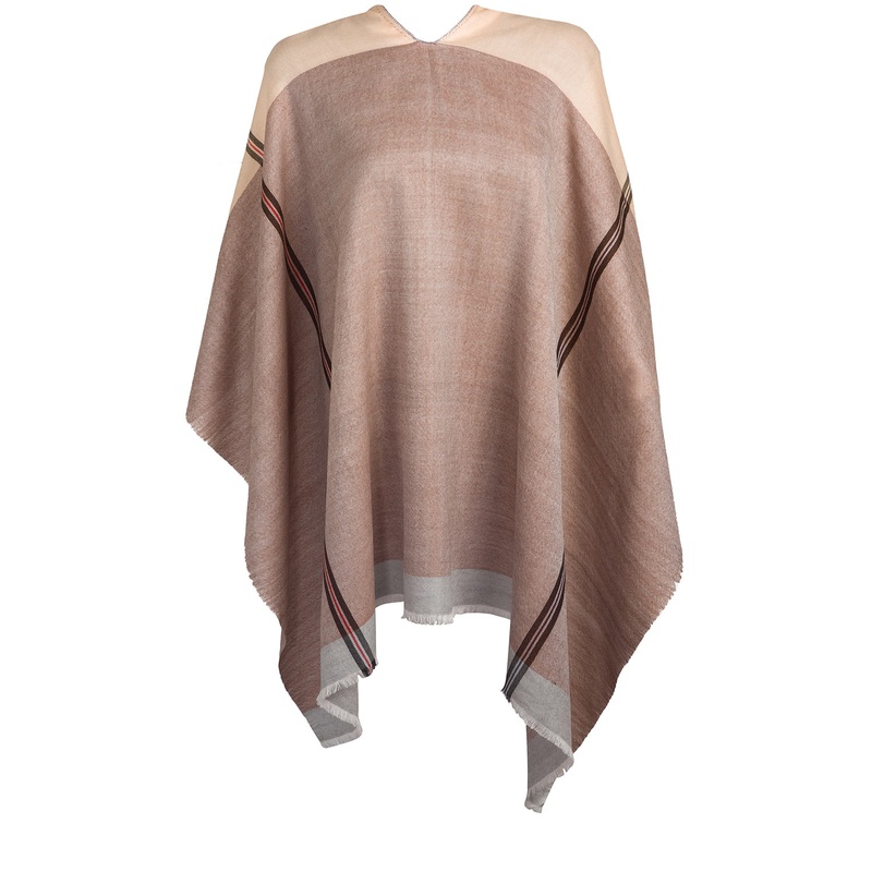'Galaxy' 100% Merino Wool Poncho