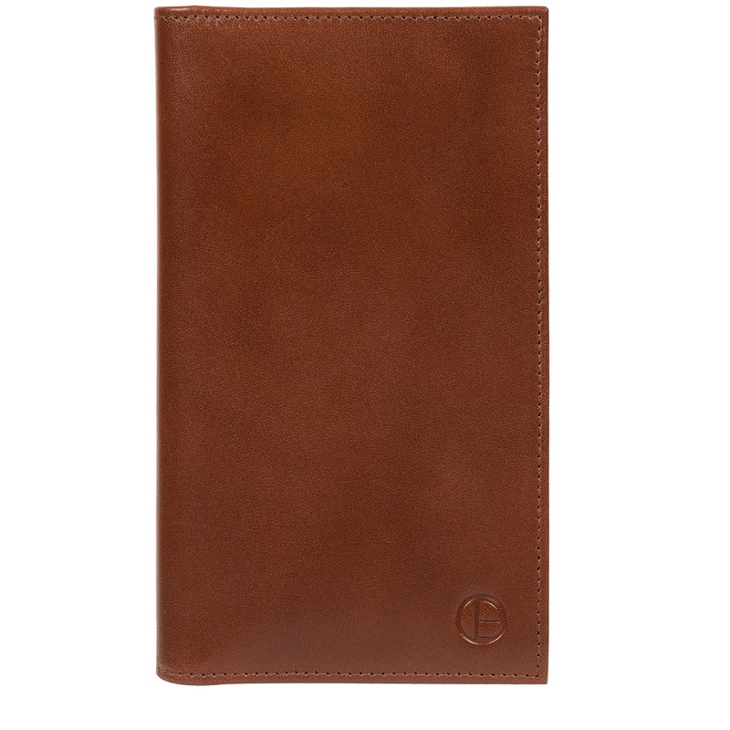 'Gregan' Tan Leather Breast Pocket Wallet