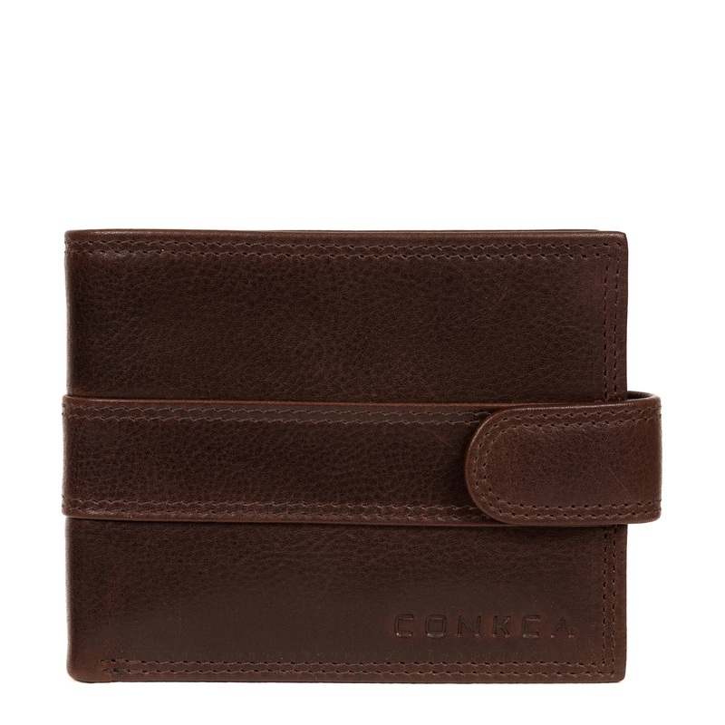 'Hardy' Brown Leather Wallet