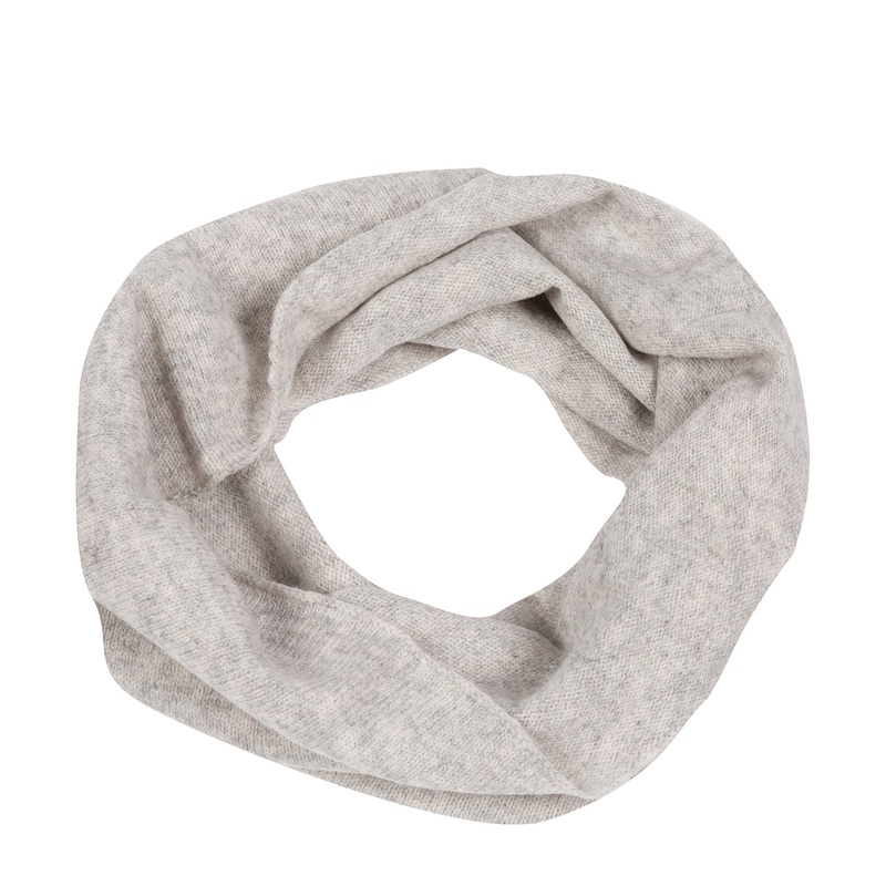 'Holker' Foggy Cashmere & Merino Wool Snood