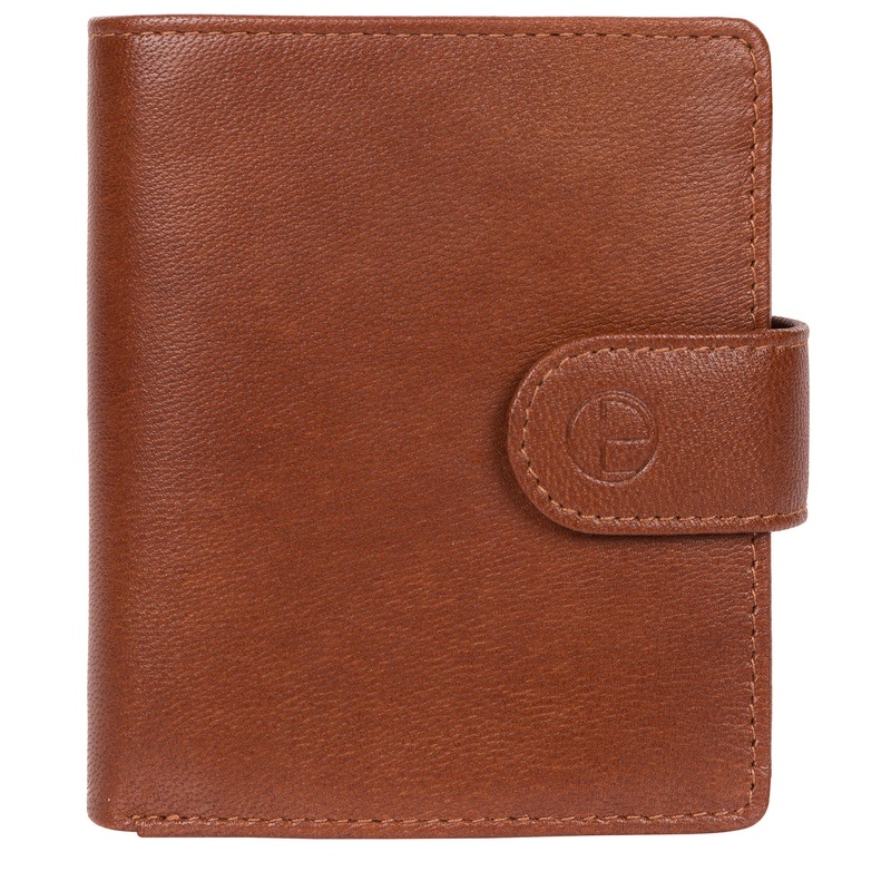 'Jaspar' Saddle Leather Bi-Fold Wallet