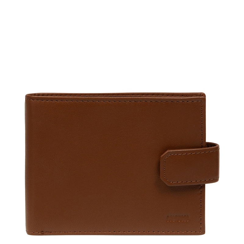 'Max' Tan Leather Wallet