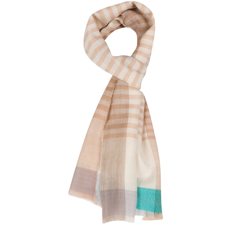 'Nebula' Cashmere & Merino Wool Neckerchief