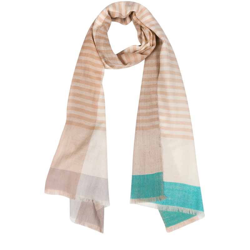 'Nebula' Cashmere & Merino Wool Scarf