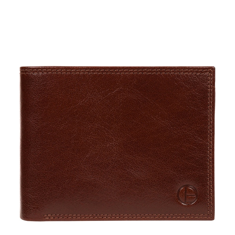'North' Tan Leather Wallet