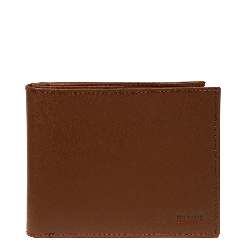 'Oliver' Tan Leather Card Holder