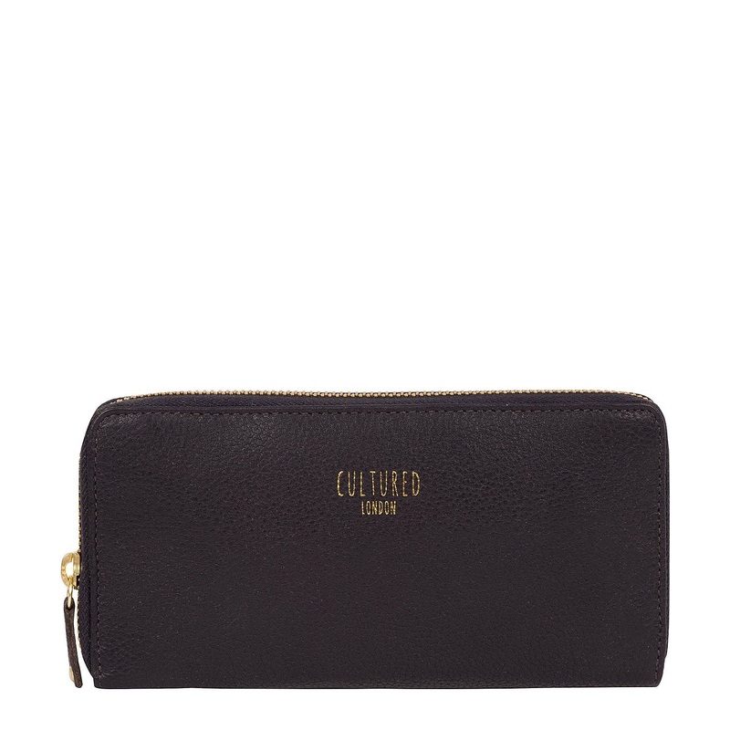 'Tabitha' Midnight Leather Purse