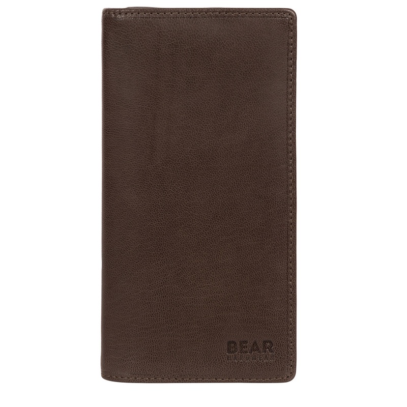 'Volund' Dark Brown Leather Breast Pocket Wallet