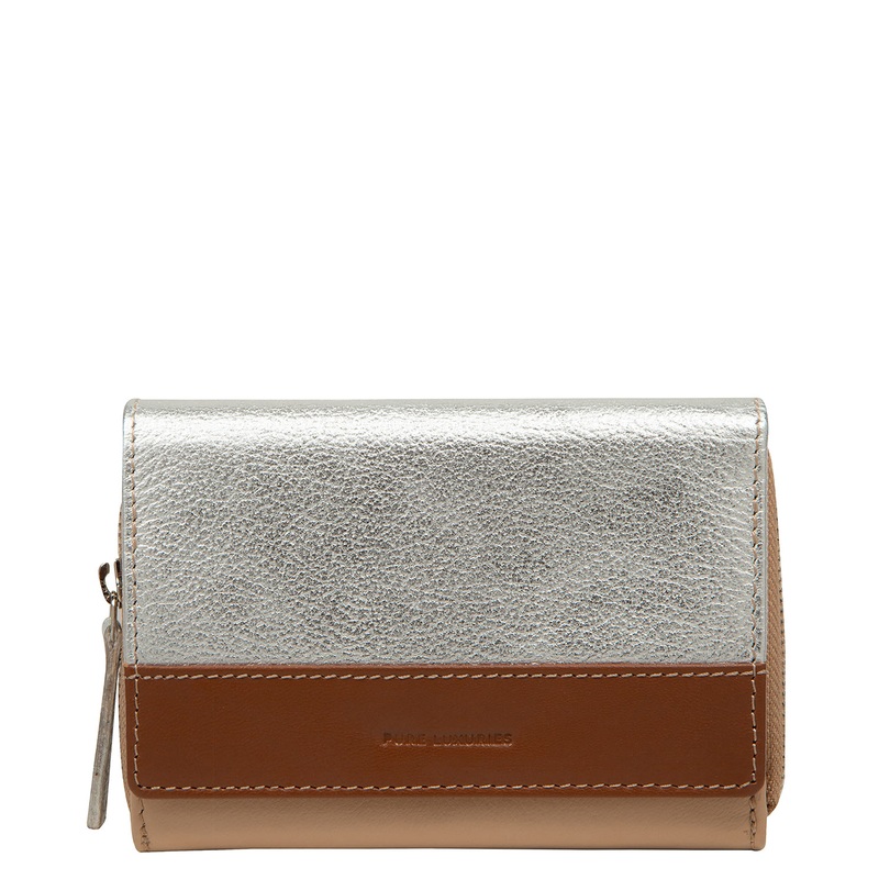 'Claire' Multi-Coloured Leather Purse