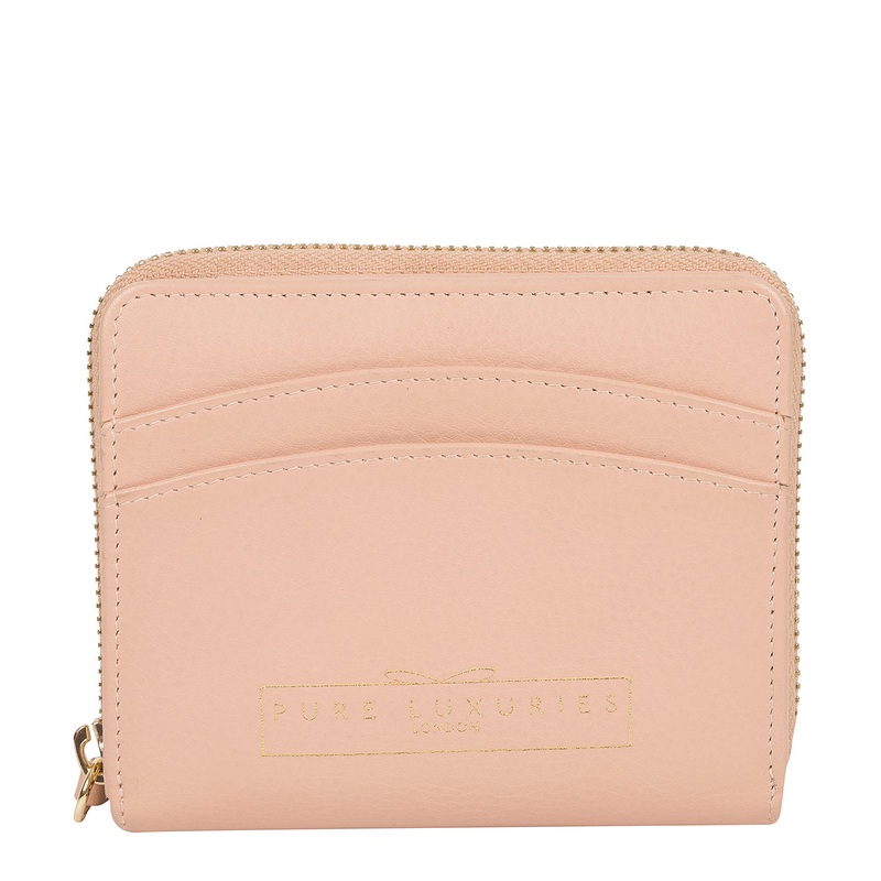 'Emely' Pink Cloud Leather Purse
