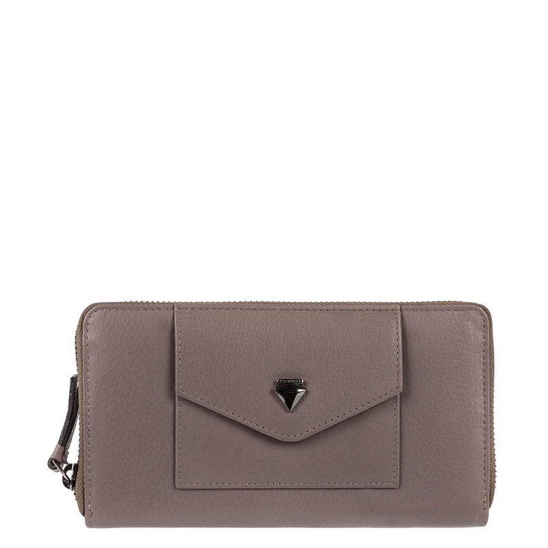 'Europa' Grey Soft Cowhide RFID Purse