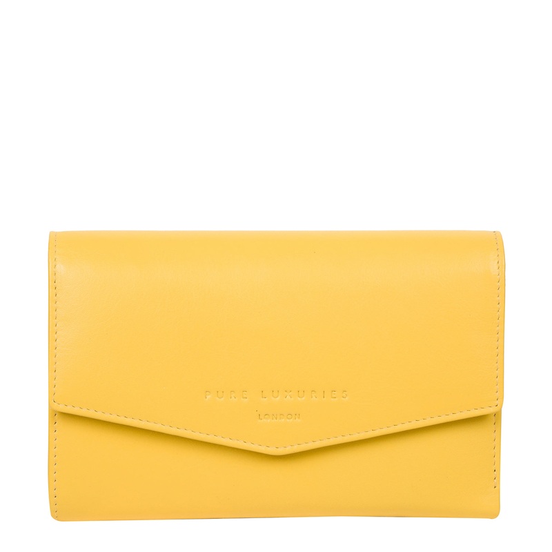 'Highgrove' Dandelion Leather Purse