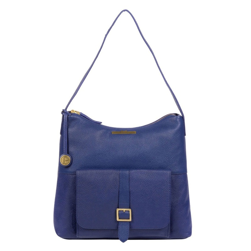 'Irena' French Navy Shoulder Bag