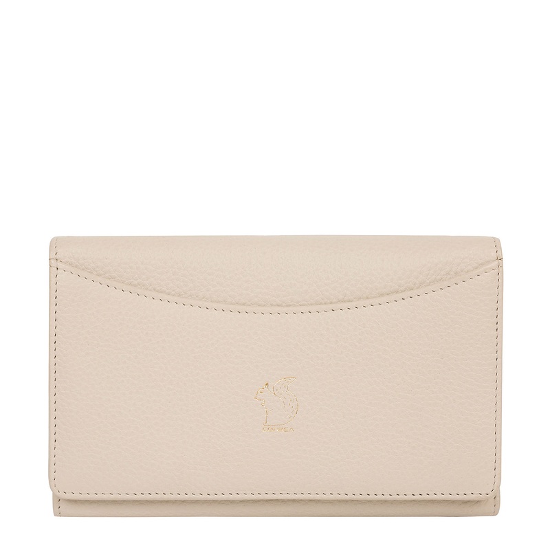 'Kali' Fawn Leather Purse