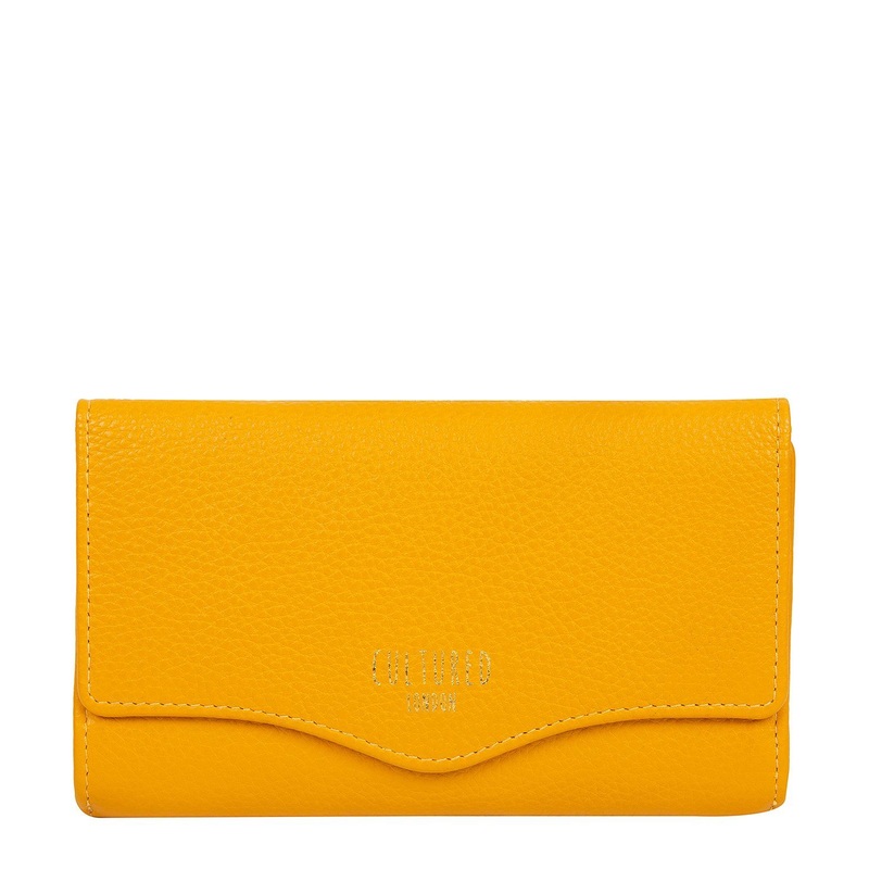 'Letitia' Bumblebee Leather Purse