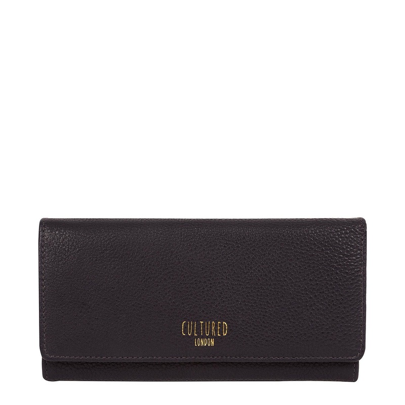 'Lorelei' Midnight Leather Purse