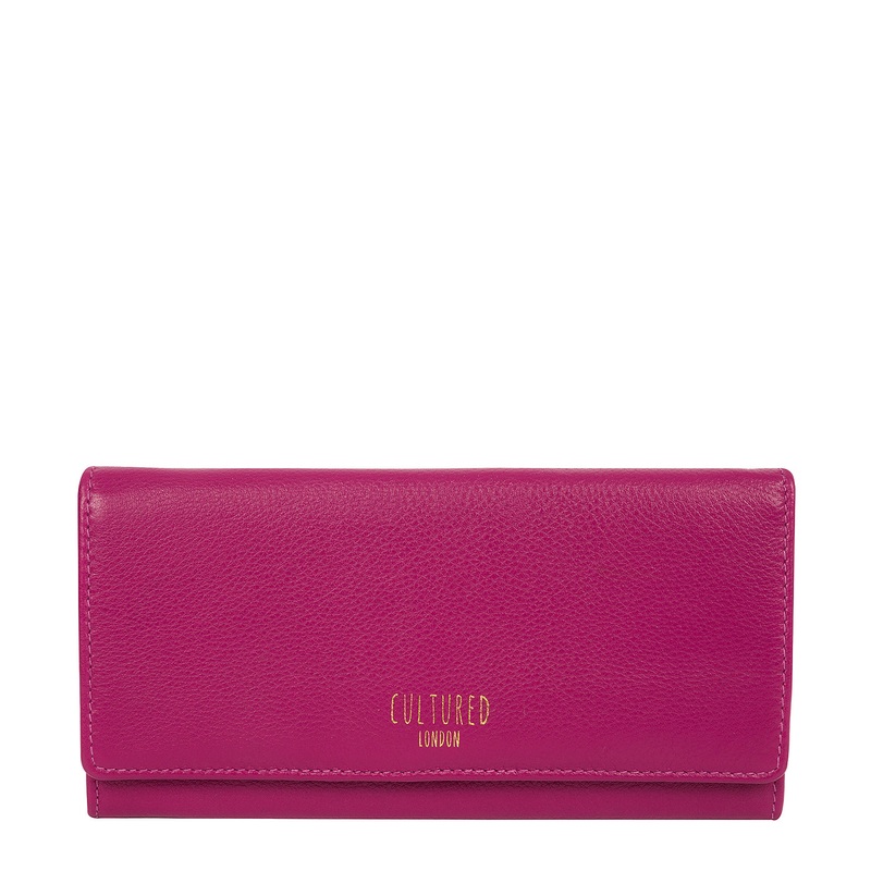 'Lorelei' Orchid Leather Purse