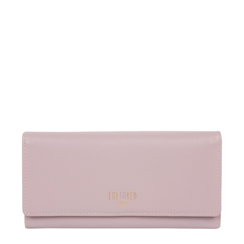 'Lorelei' Subtle Lilac Leather Purse